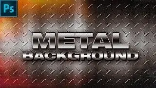 Photoshop Tutorial: How to create seamless metal background effect using patterns.