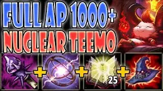 25 STACK MEJAI'S MAX AP 1,000+ TEEMO DELETES ENTIRE TEAM! Teemo vs Darius S9 Ranked Commentary