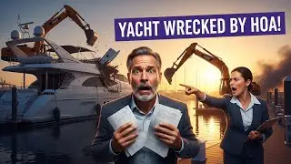 HOA Demolished My Yacht for “Unauthorized Docking” — Too Bad I Own the Entire Marina