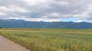 Western Kosovo plain near Peć/Peja - Metohijska ravnica pored Peći