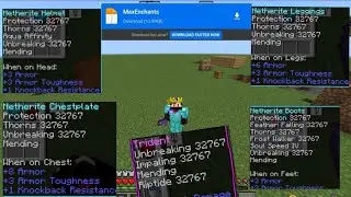 how to enchant sharpness 1000 in minecraft pe | Max enchantment in Minecraft Pe | Hindi | 2026