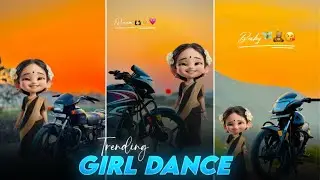 Trending Bike Girl Dance Reels Editing In CapCut | Ai Baby Dance Reels Editing | Don&rsquo;u Don&rsquo;u Song