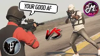 I Played @MOTMUS The Best Sniper On GTA 5 Online
