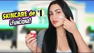 RUTINA COMPLETA DE SKINCARE POR $1 😱 &iquest;Funcionan o no?