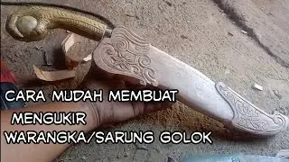 THE EASY WAY TO MAKE CARVING SHADOWS/MACHEN SCABBARDS