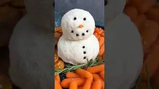 Snowman Cheese Ball
