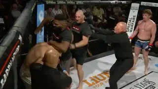 UFC's Sean Strickland storms cage to punch teammate&rsquo;s opponent after fight