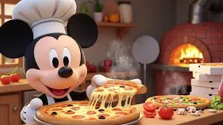Mickey Mouse Pizza Shop Adventure | Fun Cooking Cartoon for Kids