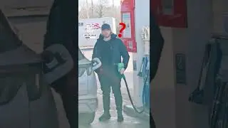 Ron Weasley spotted at the gas station 🤣 🪄 (🎥: TT/ lewis_ron_lookalike)