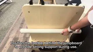 PersonalHour Pilates Reformer Jump Board Installation