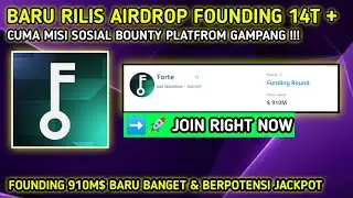 🚀 Airdrop Forte Baru Rilis! Total Dana Rp14 Triliun Lebih?! Jangan Sampai Ketinggalan!