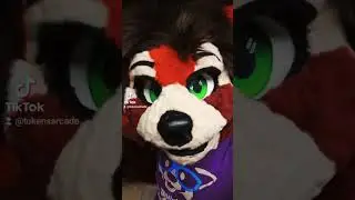 RICH FURRIES CAN AFFORD ARCADE MACHINES??? #retrogaming #furries #fursuit #arcade #uwu