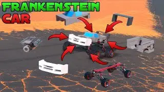Making a car ONLY using pieces from the workshop