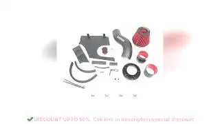 2011+ Audi C7 C7.5 A6 A7 3.0T Performance Intake System New True 3.5'' Velocity Stack High-Flow Alum