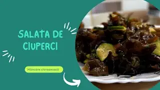 Meniul de astăzi este: SALATA DE CIUPERCI