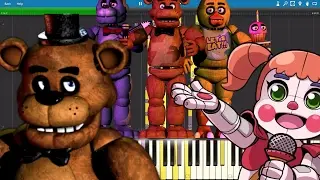 IMPOSSIBLE REMIX - FNAF Medley - The Living Tombstone