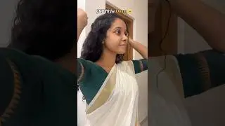GRWM for Onam🌼 #onam #grwm #grwmoutfit #onamspecial #onamcelebration #outfit #kerala #keralasarees