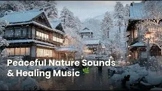 snowy night in kyoto ❄️ lofi hip hop / relaxing beats to study and chill to