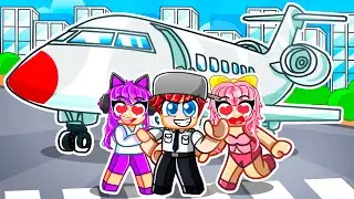 Rizzing Girls as a PILOT in Roblox SNAPCHAT!
