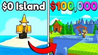 I Went From Noob To PRO In Roblox Build An Island!