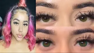 TOPSFACE COLORED CONTACT LENSES REVIEW || &ldquo;babygirlesmee&rdquo; for 10% off