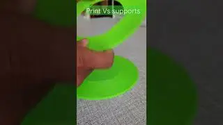 3d prints Vs Support