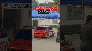 🔊🎼Fiat 126 Racing Car Gr.5 700cc🔥Cronoscalata Giarre Montesalice Milo 2024.