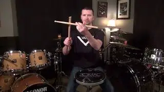 Buddy Rich Stick Click Trick tutorial by Jeff Jones