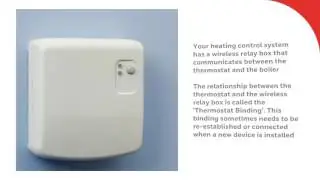 Clearing a binding from the Honeywell wireless relay box