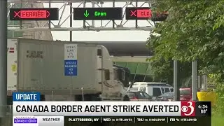 Deal reached to avert Canadian border agent strike