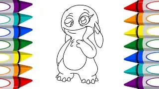 How To Color Penny - Coloring Pages | Lilo & Stitch