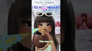 THE THEME IS TROPICAL 🌴☀️  #dresstoimpress #dti #roblox