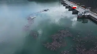 Čišćenje jezera Perućac