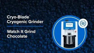 Cryo-Blade&trade; Cryogenic Grinder: Watch it Grind Chocolate