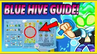 THE PERFECT BLUE HIVE BUILD (after nerf) | TUTORIAL GUIDE |  BEE SWARM SIMULATOR