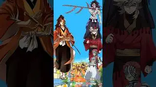 who is strongest || yoriichi vs kokushibo & Doma & akaza #anime #shorts #edit #trending