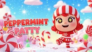 Peppermint Patty 🍬 | Fun Candy Song for Kids | Cute Holiday Cartoon Nursery Rhyme