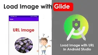 How to load a image from a URL in Imageview | Glide in android studio | Round Imageview in Gilde #88