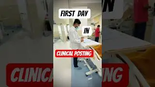Day 1 clinical posting #physiotherapist #doctor #physiotherapy #physiohub #trending #anatomy #like