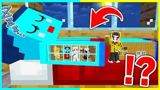 バレずに体の中に入ってイタズラした結果...【まいくら / マインクラフト】