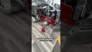 Wireless semi truck wheel at Mid-America Trucking Show 2025 #mats2025 #trucking #trucker
