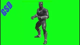 Black Panther Marvel Comics Green Screens