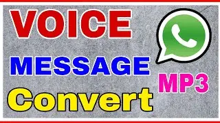 How To Convert Whatsaap Voice Messages To Mp3 In Malayalam/Whatsapp Updates/WhatsApp Tricks/Tips