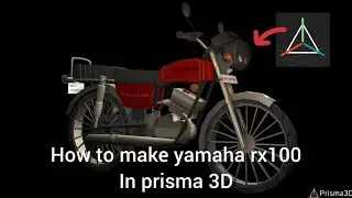 Yamaha rx 100 in prisma 3D | M.M ANIMATION STUDIO | #prisma3d #rx100 