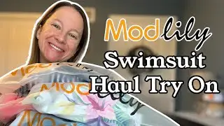 Modlily Swimsuit Haul Try On Review | MODEST #swimwear