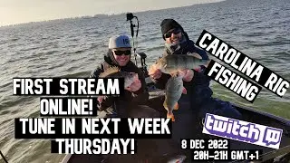Episode 1 - Carolina rig fishing for BIG European Perch