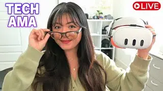 Ask Me Your Tech Questions Live + Giveaway Winner! (Smart Glasses, VR, AI & More)