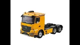 #1/14 RC Mercedes-Benz Arocs Tractor Truck KIT (Hercules Hobby) unboxing video.