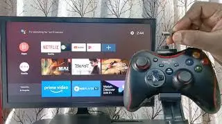 Google TV: как подключить геймпад | Игровой контроллер | Беспроводной геймпад