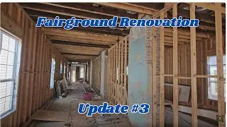 Fairgrounds Renovation Update #3 - Structural Repair and Reframing